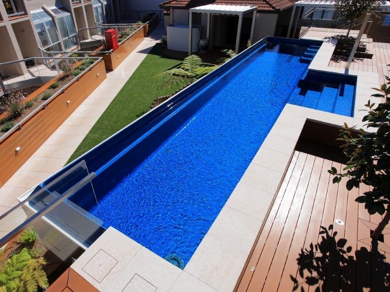 Local Pools and Spas Sydney Above Ground Fibreglass Pools with Maxi Rib 2