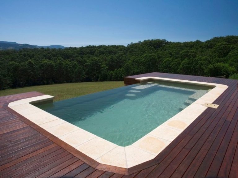 Above Ground Fibreglass Pools With Maxi Rib Technology